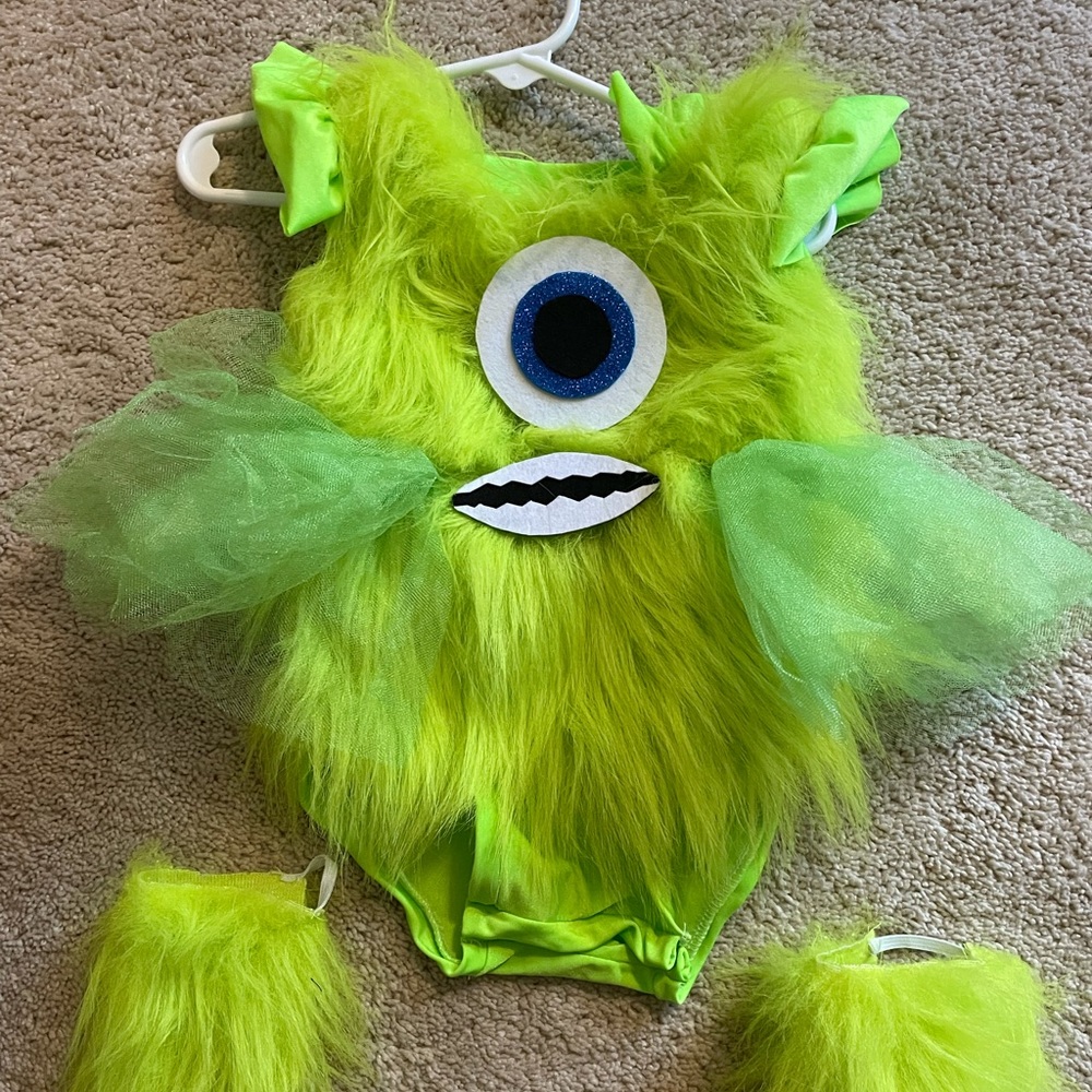 Custom made monsters inc costume